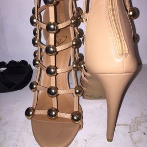 Studded Heels